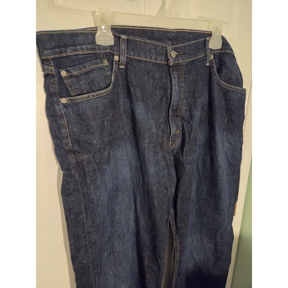 Levis 505 40 X 32 Zipper Button Blue Jeans Single Stitched Men's